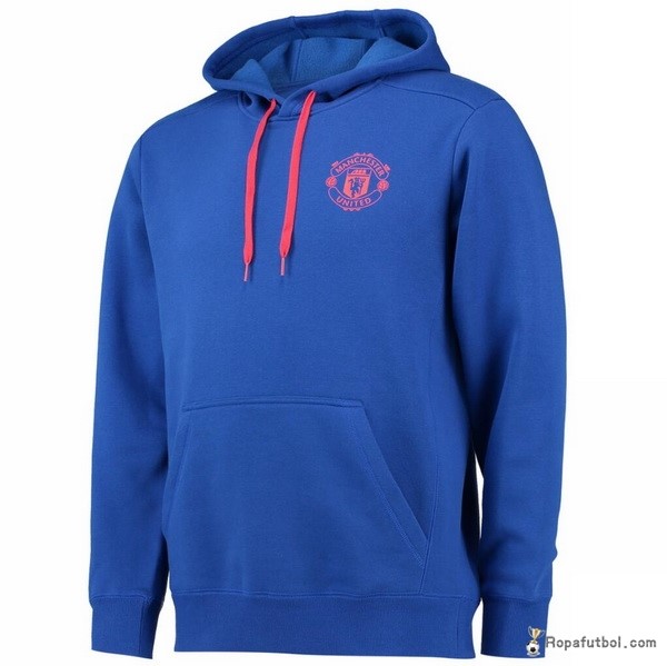 Sudaderas Con Capucha Manchester United 2016/17 Azul